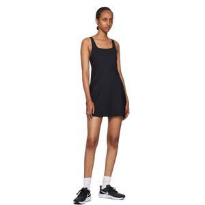 GIRLFRIEND COLLECTIVE NWT Women's Black Sleeveless Tommy Dress Small Square Neck
